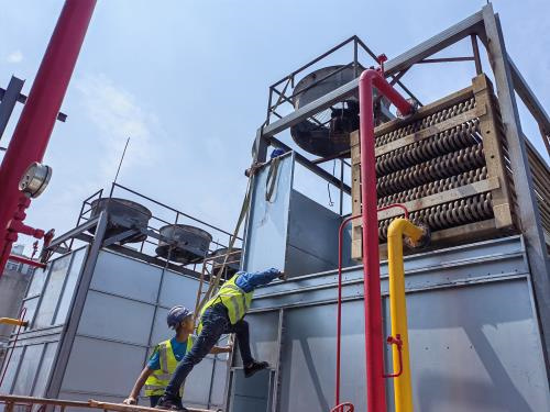 天氣變冷會影響冷卻塔的集水器嗎?