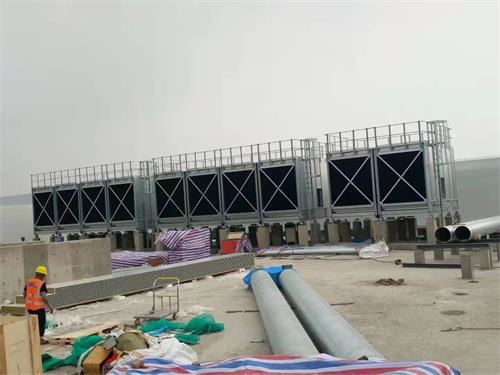 房頂玻璃鋼冷卻塔防雷接地做法說明