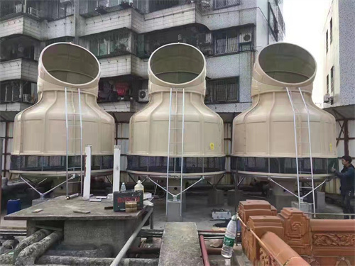 圓形冷卻塔效果不理想如何解決,圓形冷卻塔型號及參數
