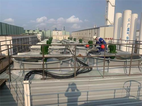 康明廣東玻璃鋼方形逆流冷卻塔分析